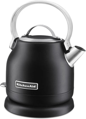 KitchenAid - 1.25 L Black Matte Steel Electric Kettle - KEK1222BM