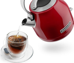 KitchenAid - 1.25 L Empire Red Electric Kettle - KEK1222ER