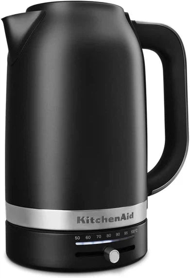 KitchenAid - 1.7 L Black Matte Electric Kettle - KEK1701BM