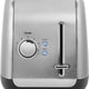 KitchenAid - 2-Slice Brushed Stainless Toaster with Manual High-Lift Lever - KMT2115SX