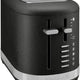 KitchenAid - 2 Slice Cast Iron Black Toaster - KMT2109BK