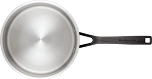 KitchenAid - 3 QT 5-Ply Clad Stainless Steel Covered Saucepan - 30050