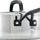 KitchenAid - 3 QT 5-Ply Clad Stainless Steel Covered Saucepan - 30050