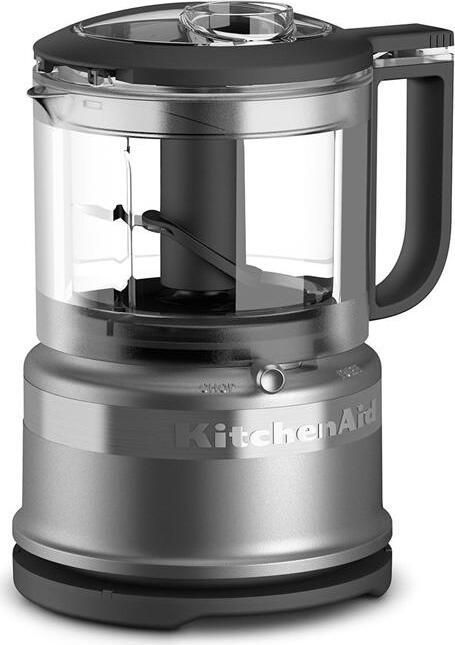 KitchenAid - 3.5 Cup Contour Silver Mini Food Chopper - KFC3516CU