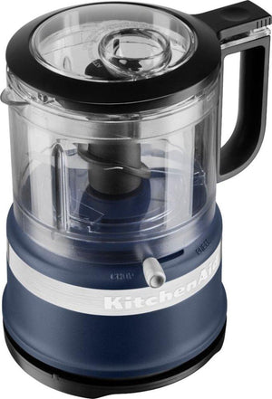 KitchenAid - 3.5 Cup Ink Blue Mini Food Chopper - KFC3516IB