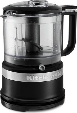 KitchenAid - 3.5 Cup Matte Black Mini Food Chopper - KFC3516BM