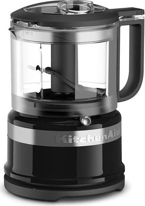 KitchenAid - 3.5 Cup Onyx Black Mini Food Chopper - KFC3516OB