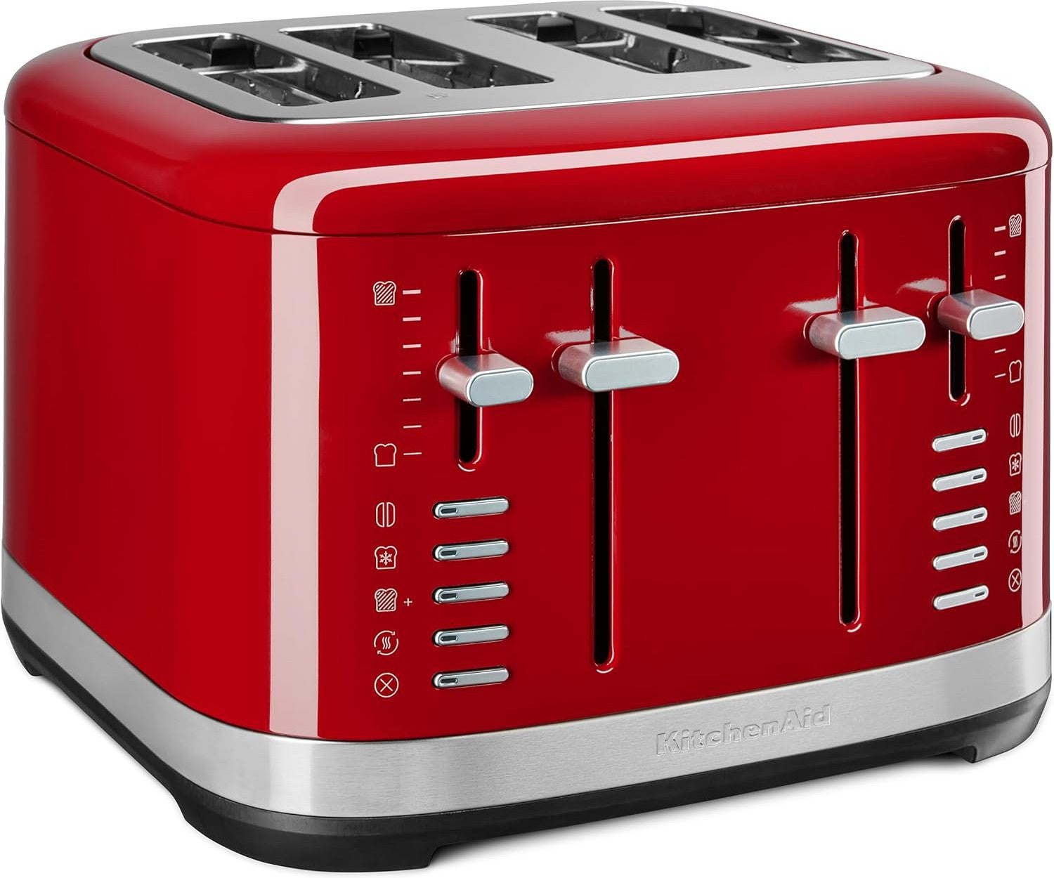 KitchenAid - 4 Slice Empire Red Toaster - KMT4109ER