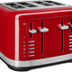 KitchenAid - 4 Slice Empire Red Toaster - KMT4109ER