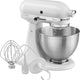 KitchenAid - 4.5 QT Classic Series White Tilt-Head Stand Mixer - K45SSWH