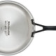 KitchenAid - 5-Ply Clad Polished Stainless Steel Fry Pan Set, Pack of 2 - 30051-TF05