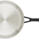 KitchenAid - 5-Ply Clad Polished Stainless Steel Fry Pan Set, Pack of 2 - 30051-TF05