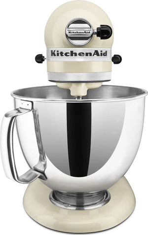 KitchenAid - 5 QT Artisan Almond Cream Tilt-Head Stand Mixer - KSM150PSAC