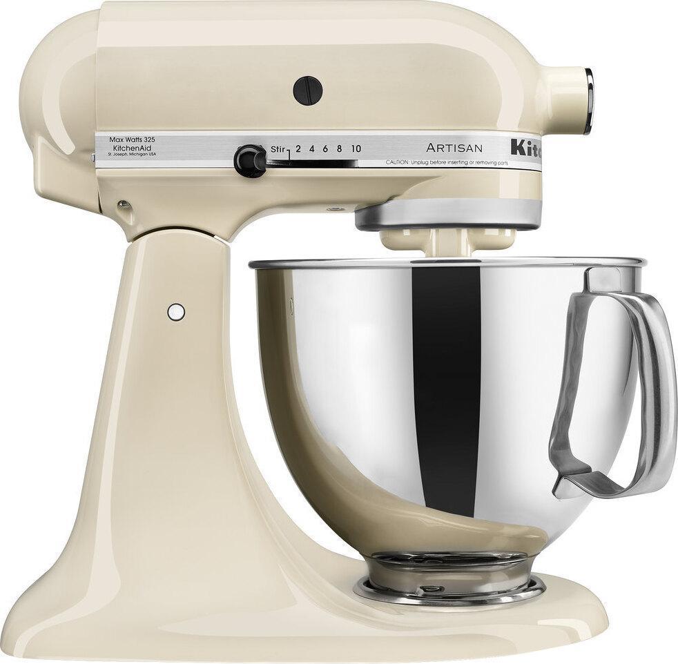 KitchenAid - 5 QT Artisan Almond Cream Tilt-Head Stand Mixer - KSM150PSAC