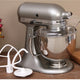 KitchenAid - 5 QT Artisan Contour Silver Tilt-Head Stand Mixer - KSM150PSCU