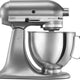 KitchenAid - 5 QT Artisan Contour Silver Tilt-Head Stand Mixer - KSM150PSCU