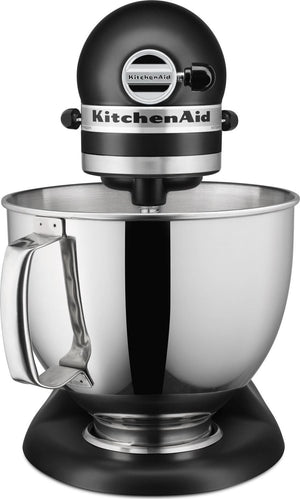 KitchenAid - 5 QT Artisan Matte Black Tilt-Head Stand Mixer - KSM150PSBM