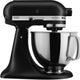 KitchenAid - 5 QT Artisan Matte Black Tilt-Head Stand Mixer - KSM150PSBM