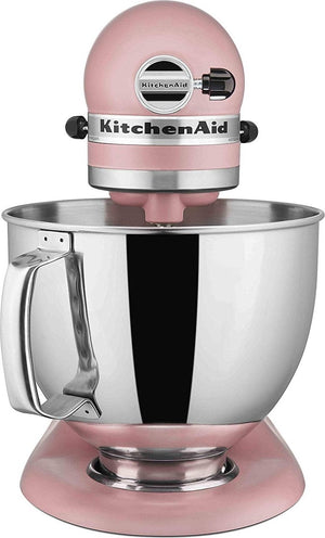 KitchenAid - 5 QT Artisan Matte Dried Rose Tilt-Head Stand Mixer - KSM150PSDR