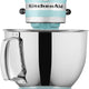 KitchenAid - 5 QT Artisan Mineral Water Blue Tilt-Head Stand Mixer - KSM150PSMI