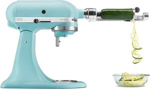 KitchenAid - 5 QT Artisan Mineral Water Blue Tilt-Head Stand Mixer - KSM150PSMI