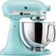 KitchenAid - 5 QT Artisan Mineral Water Blue Tilt-Head Stand Mixer - KSM150PSMI