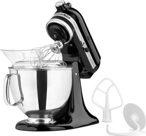 KitchenAid - 5 QT Artisan Onyx Black Tilt-Head Stand Mixer - KSM150PSOB