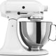 KitchenAid - 5 QT Artisan White Tilt-Head Stand Mixer - KSM150PSWH