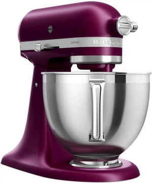 KitchenAid - 5 QT Beetroot Artisan Tilt-Head Stand Mixer with Premium Accessory Pack - KSM195PSBE