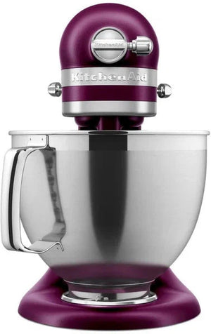 KitchenAid - 5 QT Beetroot Artisan Tilt-Head Stand Mixer with Premium Accessory Pack - KSM195PSBE