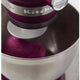 KitchenAid - 5 QT Beetroot Artisan Tilt-Head Stand Mixer with Premium Accessory Pack - KSM195PSBE