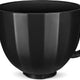 KitchenAid - 5 QT Black Shell Ceramic Bowl with Handle for Tilt Head Mixers - KSM2CB5PBS