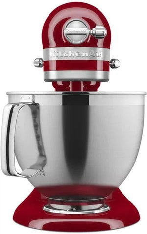 KitchenAid - 5 QT Empire Red Artisan Tilt-Head Stand Mixer with Premium Accessory Pack - KSM195PSER