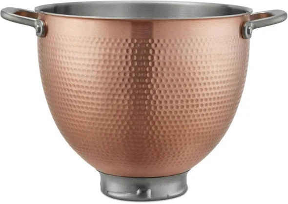 KitchenAid - 5 QT Hammered Copper Bowl for Tilt-Head Mixer - KSM5SSBCB