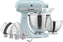 KitchenAid - 5 QT Mineral Water Blue Artisan Tilt-Head Stand Mixer with Premium Accessory Pack - KSM195PSMI