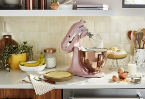 KitchenAid - 5 QT Radiant Copper Stainless Steel Bowl - KSM5SSBRC