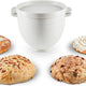 KitchenAid - 5 Qt Grey Speckle Bread Bowl with Baking Lid for Tilt-Head Mixer - KSM2CB5BGS