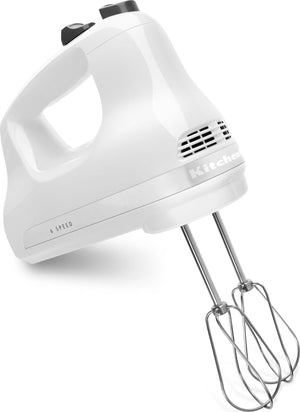 KitchenAid - 5-Speed White Ultra Power Hand Mixer - KHM512WH