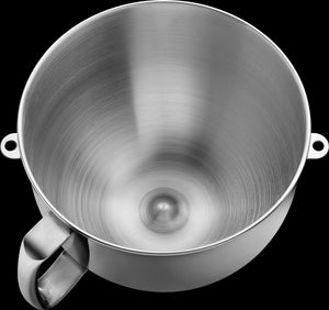 KitchenAid - 6 QT Bowl-Lift Polished Stainless Steel Bowl with Comfort Handle For Professional 600 Mixers - KN2B6PEH