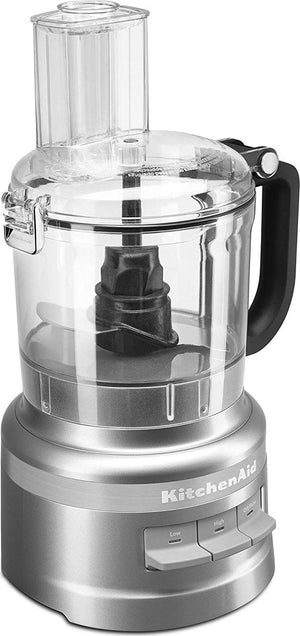 KitchenAid - 7 Cup Contour Silver Food Processor - KFP0718CU