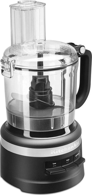 KitchenAid - 7 Cup Matte Black Food Processor - KFP0718BM