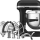 KitchenAid - 7 QT Black Matte Bowl-Lift Stand Mixer with Redesigned Premium Touchpoints - KSM70SNDXBM