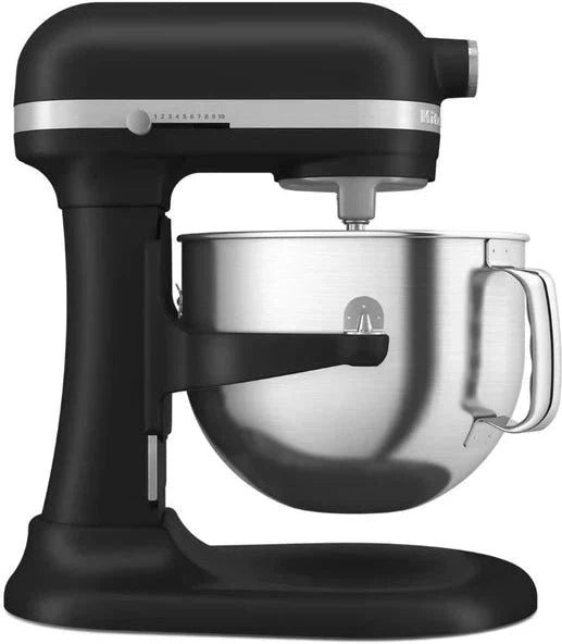 KitchenAid - 7 QT Cast Iron Black Bowl-Lift Stand Mixer - KSM70SKXXBK