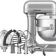 KitchenAid - 7 QT Contour Silver Bowl-Lift Stand Mixer with Redesigned Premium Touchpoints - KSM70SNDXCU