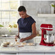 KitchenAid - 7 QT Empire Red Bowl-Lift Stand Mixer - KSM70SKXXER