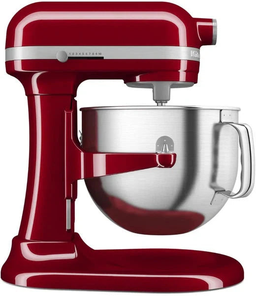 KitchenAid - 7 QT Empire Red Bowl-Lift Stand Mixer with Redesigned Premium Touchpoints - KSM70SNDXER