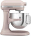 KitchenAid - 7 QT Feather Pink Bowl-Lift Stand Mixer - KSM70SKXXFT