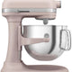 KitchenAid - 7 QT Feather Pink Bowl-Lift Stand Mixer - KSM70SKXXFT