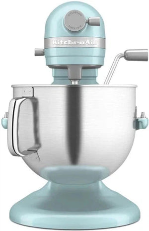 KitchenAid - 7 QT Mineral Water Blue Bowl-Lift Stand Mixer - KSM70SKXXMI