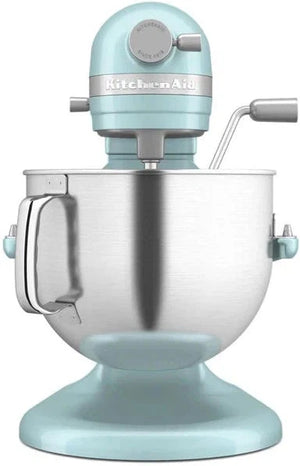 KitchenAid - 7 QT Mineral Water Blue Bowl-Lift Stand Mixer with Redesigned Premium Touchpoints - KSM70SNDXMI